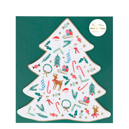 Hojas de mini stickers - íconos de Navidad