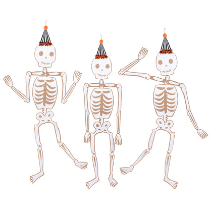 Esqueletos para colgar Halloween vintage