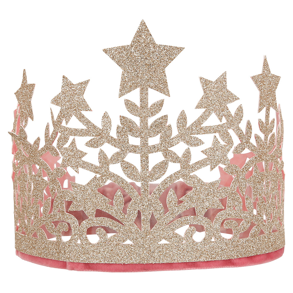 Corona de género glitter