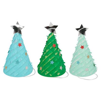 Gorros - árboles de Navidad