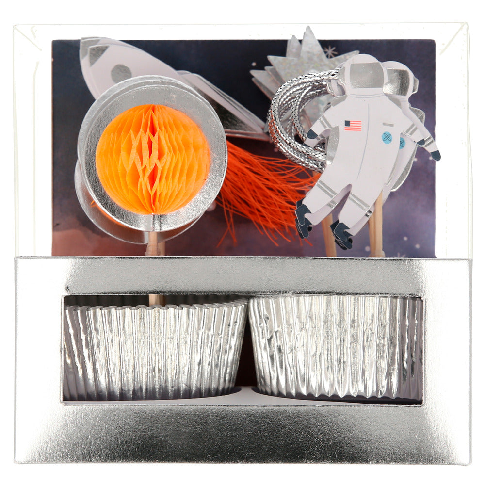 Kit para cupcakes - espacial