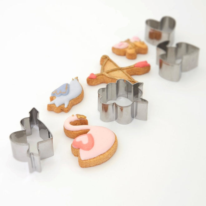 Cortadores de galletas mini San Valentín