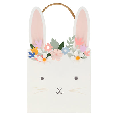 Bolsas con forma de conejos florales