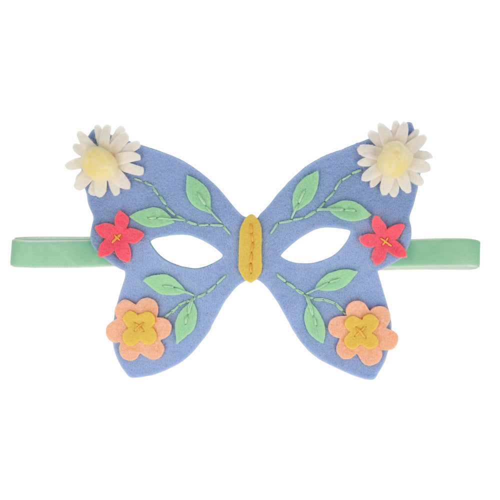 Kit para bordar - máscara floral