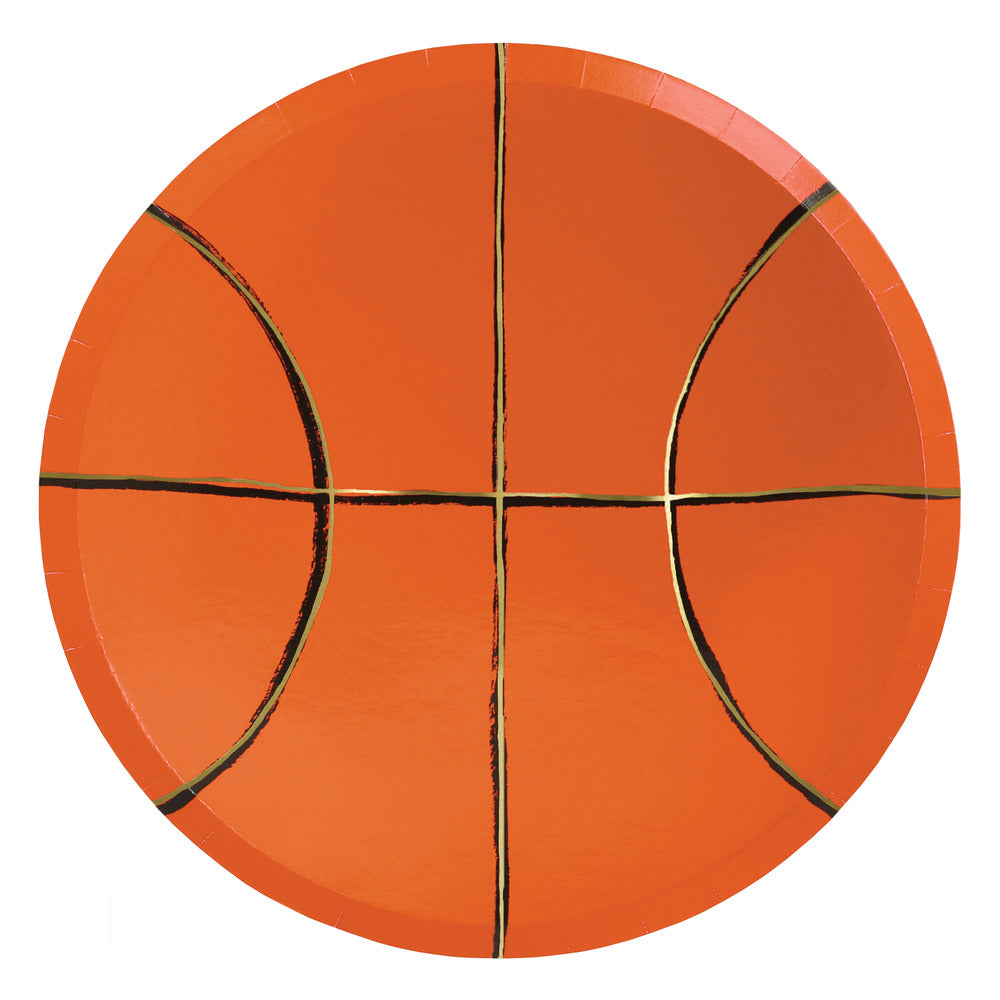 Platos pelota de basketball
