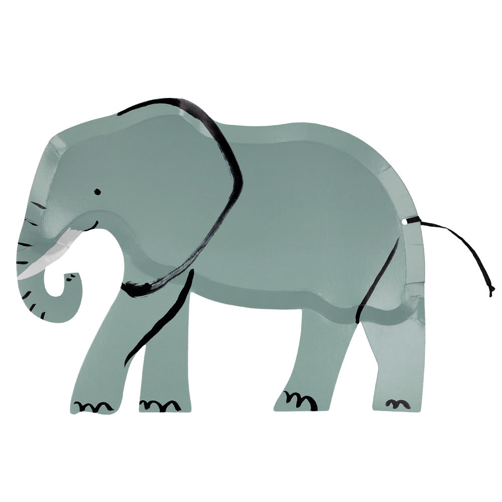 Platos con forma de elefante