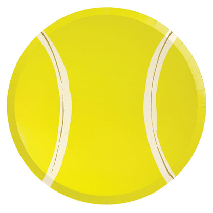 Platos pelota de tennis