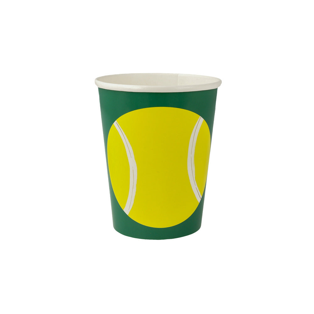 Vasos pelota de tennis