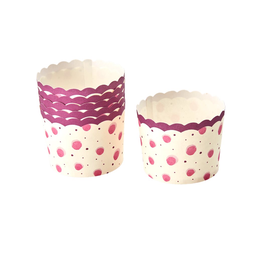 Tacitas de papel para cupcakes - rosado