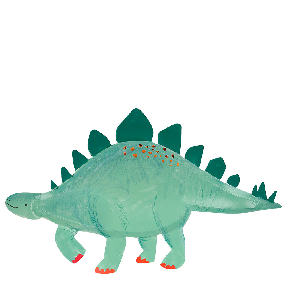 Platos con forma de Stegosaurus - ultra grandes