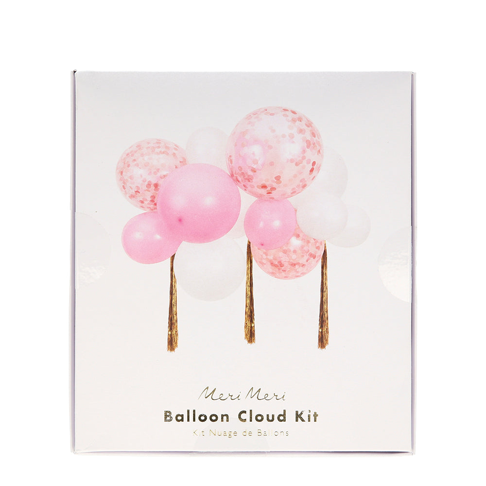 Kit para nubes de globos - rosado