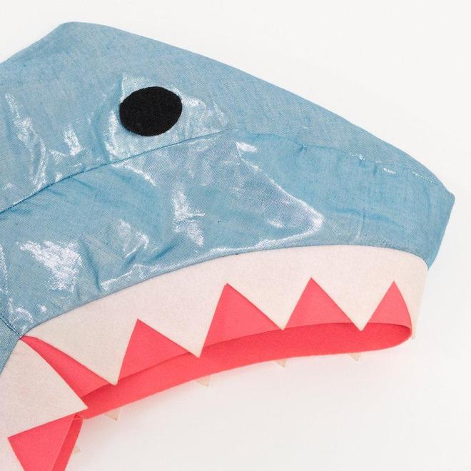 Disfraz capa y máscara - Tiburón