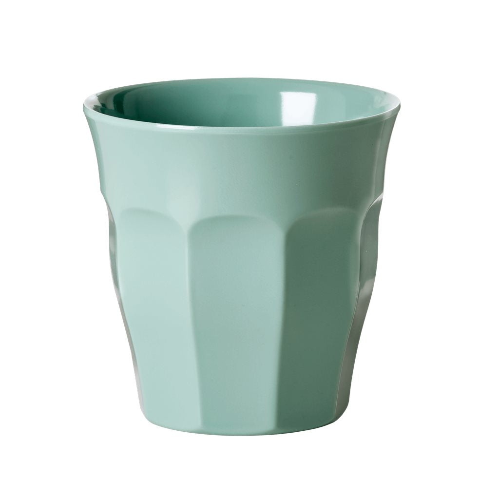 Vaso de melamina liso - verde khaki